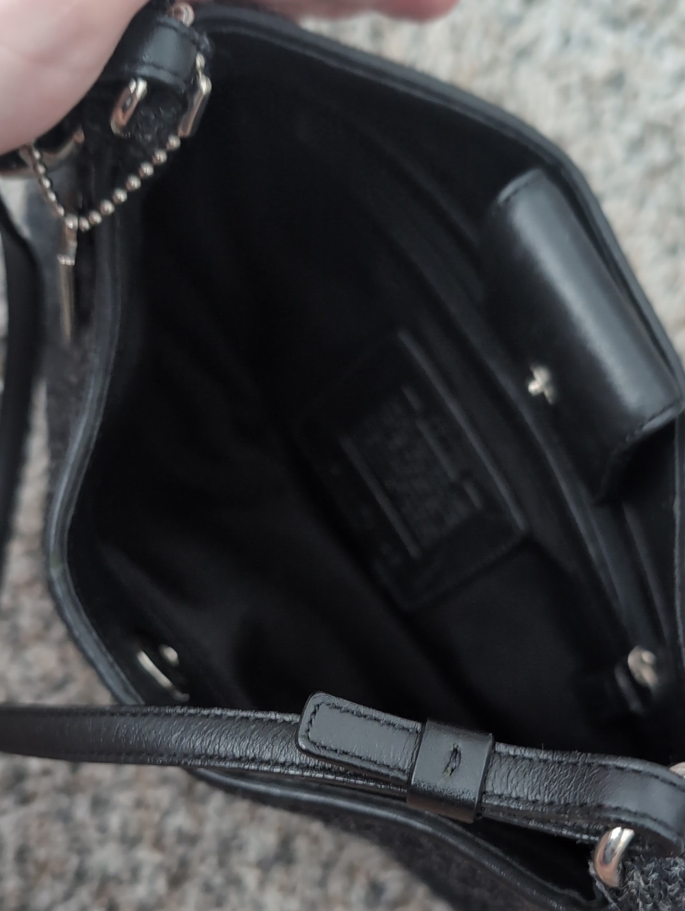 Coach Wool Shoulder Bag - Picture 10 of 10